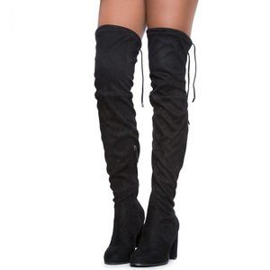 MONA MIA INEZ-14  WOMEN'S OVER THE KNEE BOOTS